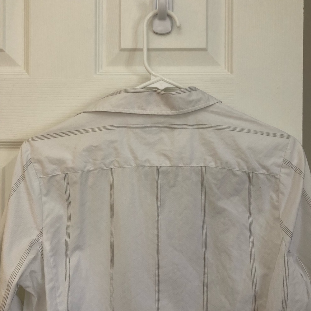 Faconnable Women's Button Down Collared Dress Shi… - image 7